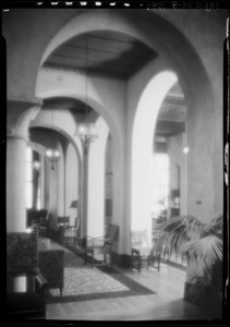 Close-up shots, Hotel Figueroa, Los Angeles, CA, 1926