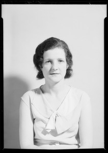 Passport photos, Southern California, 1934