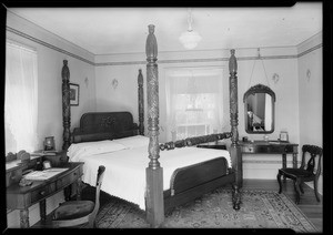 Bedroom at 333 South Norton Avenue, Los Angeles, CA, 1926