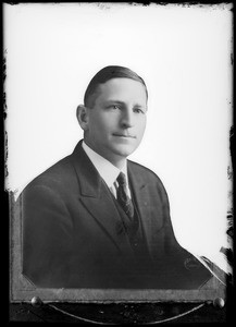 Portrait of Mr. Retzer, Southern California, 1930