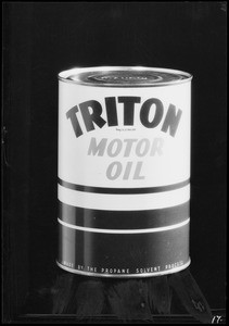 Triton quart cans, Southern California, 1934