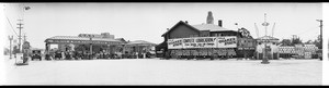 Service station, 6th Street and Westmoreland Avenue, Los Angeles, CA