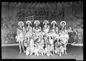 May Co. circus, Southern California, 1930