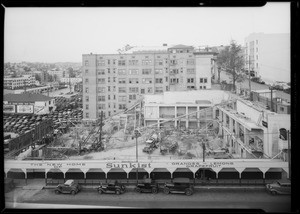 Fruit growers' exchange building, Southern California, 1935