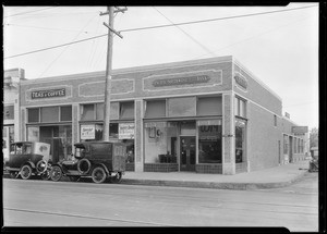 Pacific-Southwest Trust & Savings Bank - Pico and Mariposa Branch, Los Angeles, CA, 1924