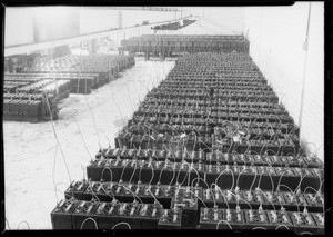 Operations of manufacturing battery, Southern California, 1933