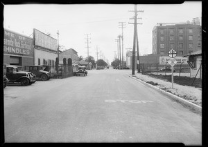 East 55th Street & South Alameda Street, Los Angeles, CA, 1930