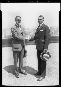 Messers Stone & Kessler in Western Pacific Building, Southern California, 1927