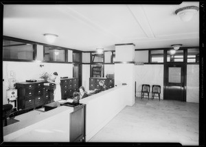 Research department, Security First National Bank, Southern California, 1932