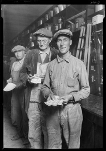 Payroll photos, Southern California, 1928