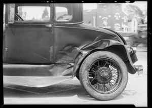 Ford coupe, R.L. Gabbard, owner, Southern California, 1932