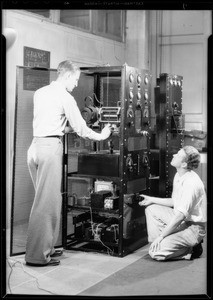 Radio instructions to students for catalog, Southern California, 1932