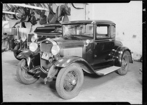 Ford belonging to Mr. Lunkerlake, File #615084, Southern California, 1932