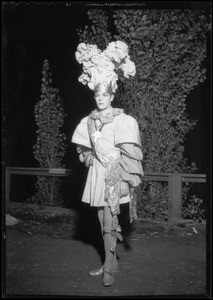 Courier - Bowl in costume, Southern California, 1934