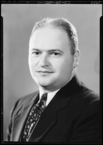 Portrait of Mr. Wager, Southern California, 1934