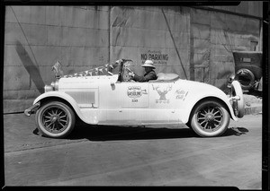 Wilshire Oil Co. garage, Southern California, 1929