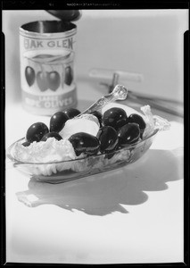 Dish of olives, Southern California, 1931