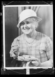 Mrs. Dillhouse, Southern California, 1933