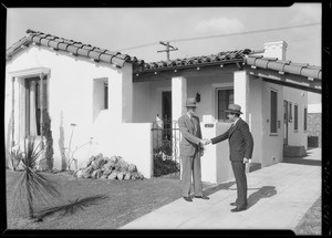 Model home, Vermont Avenue Knolls, Los Angeles, CA, 1930