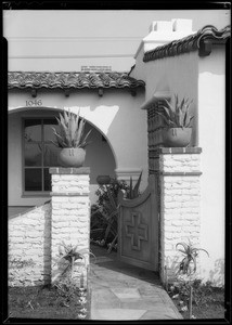 Model home, 1046 Alvira Street, Los Angeles, CA, 1934