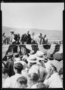 Opening day at Midurck View Estates, Southern California, 1929