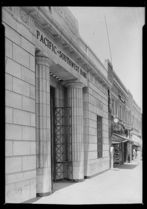 San Pedro & Vermont Branch, Pacific Southwest Bank, Southern California, 1925