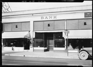 Pacific-Southwest Trust & Savings Bank - Ninth and Figueroa Branch, 729 West Ninth Street, Los Angeles, CA, 1924