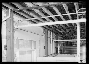 Wall construction, 1045 South Wall Street, Los Angeles, CA, 1934