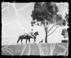 Ranch scenes, Rancho Palos Verdes, CA, 1935