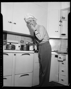 Chef Dick Pine, 2956 Wilshire Boulevard, Los Angeles, CA, 1940