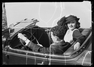 "Just the car we wanted", Southern California, 1936