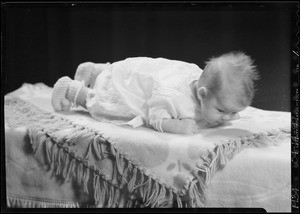 His baby, Mr. Ross Paulson, Southern California, 1934