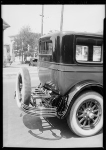 Buick truck rack, Southern California, 1926