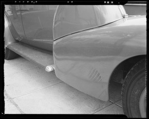 Cadillac car, Southern California, 1940