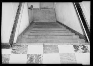 Stairway in Beacon Drugstore, Wilmington, Mankin vs. Beacon Drugstore, Los Angeles, CA, 1933