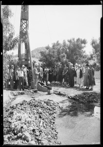 Helium well publicity, Patten & Memping, Southern California, 1931