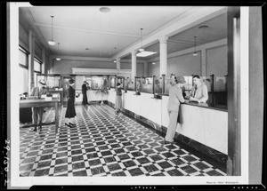 Security First National Bank's 69th and Western branch, Southern California, 1932