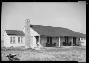 Various real estate shots in San Fernando Valley, Southern California, 1935