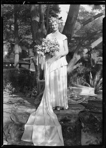 Queen of May, Hollywood School for Girls, Southern California, 1931