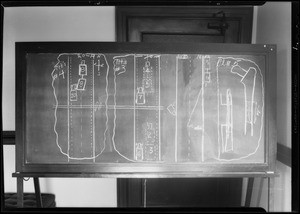 Blackboards, Superior Court #11, Southern California, 1931