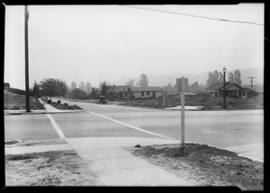 Intersection, Atwater Avenue and Fletcher Drive, Los Angeles, CA, 1932