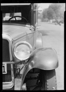 Oakland sedan, W.A. Johnson, owner, Southern California, 1934