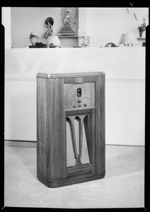 Radios and ironer, Southern California, 1934