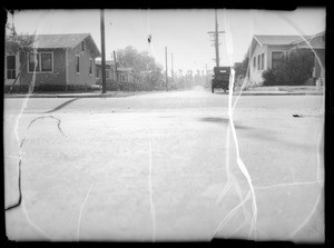 Intersection of Verona Street and South Duncan Avenue, Los Angeles, CA, 1935