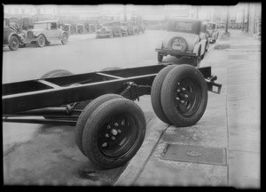 Flexibility of Ford rear end, Southern California, 1931