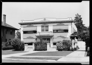 Apartment house, 1636 South Gramercy Place, Los Angeles, CA, 1929