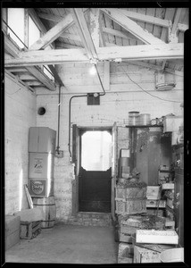 Rear door of Safeway store, Southern California, 1933