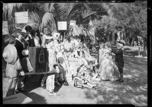 George Washington party, Southern California, 1931