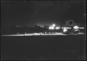 Byurdor Ice Cream car showing lighting arrangement, Southern California, 1933