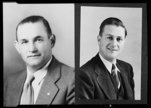 Portraits, Southern California, 1936